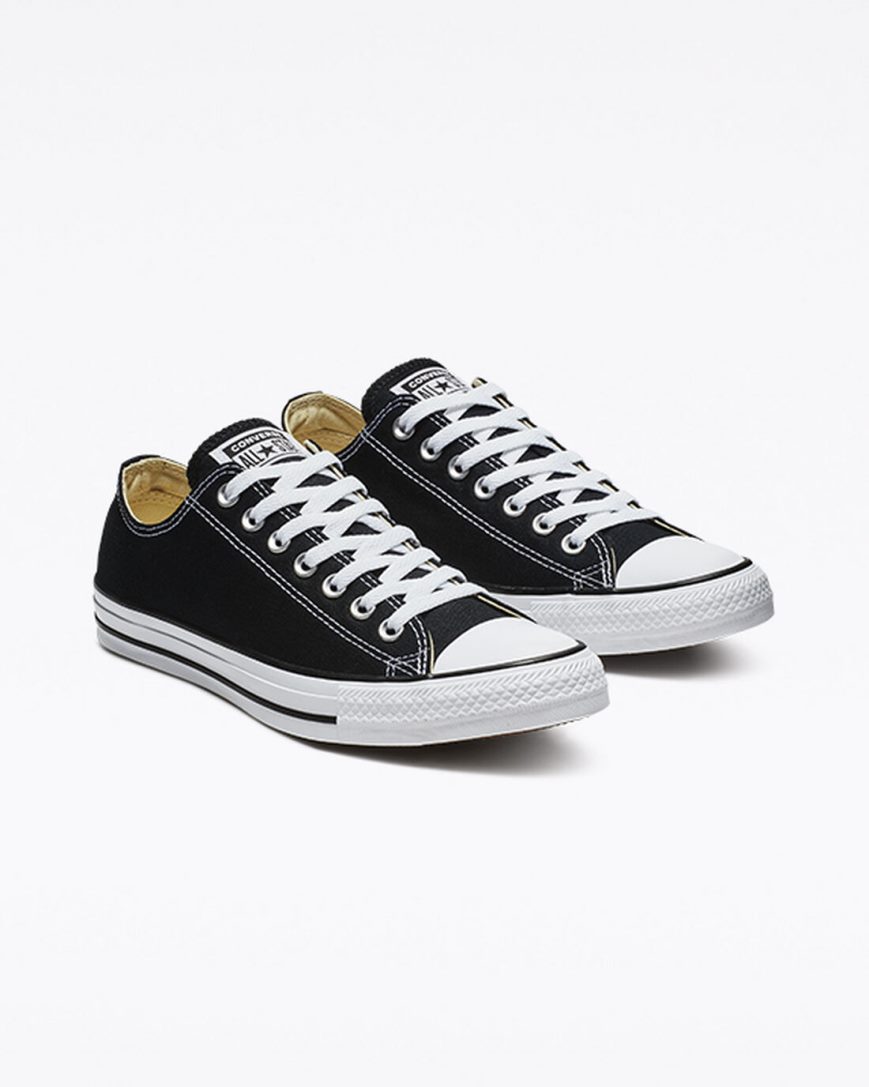 Men's Converse Chuck Taylor All Star Classic Low Top Shoes Black | AU 3E981I